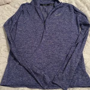 Womens Nike dri fit zip up pullover